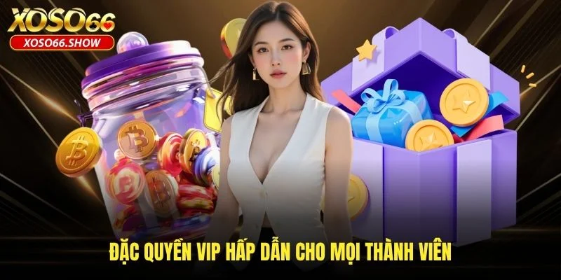 Đặc quyền VIP hấp dẫn cho mọi thành viên Đặc quyền VIP hấp dẫn cho mọi thành viên